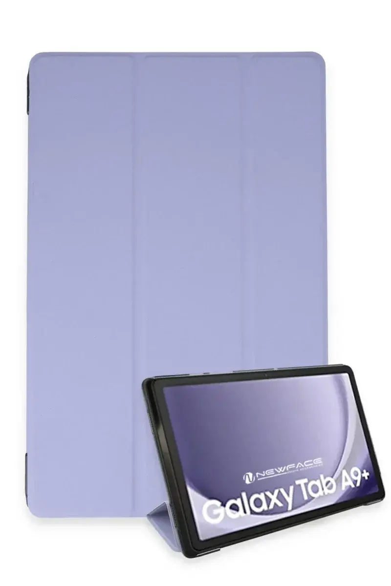 Samsung Galaxy Tab A9 Plus Kılıf Tablet Smart Kılıf - Lila