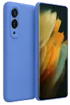 Samsung Galaxy S25 Edge First Silikon - Mavi-1