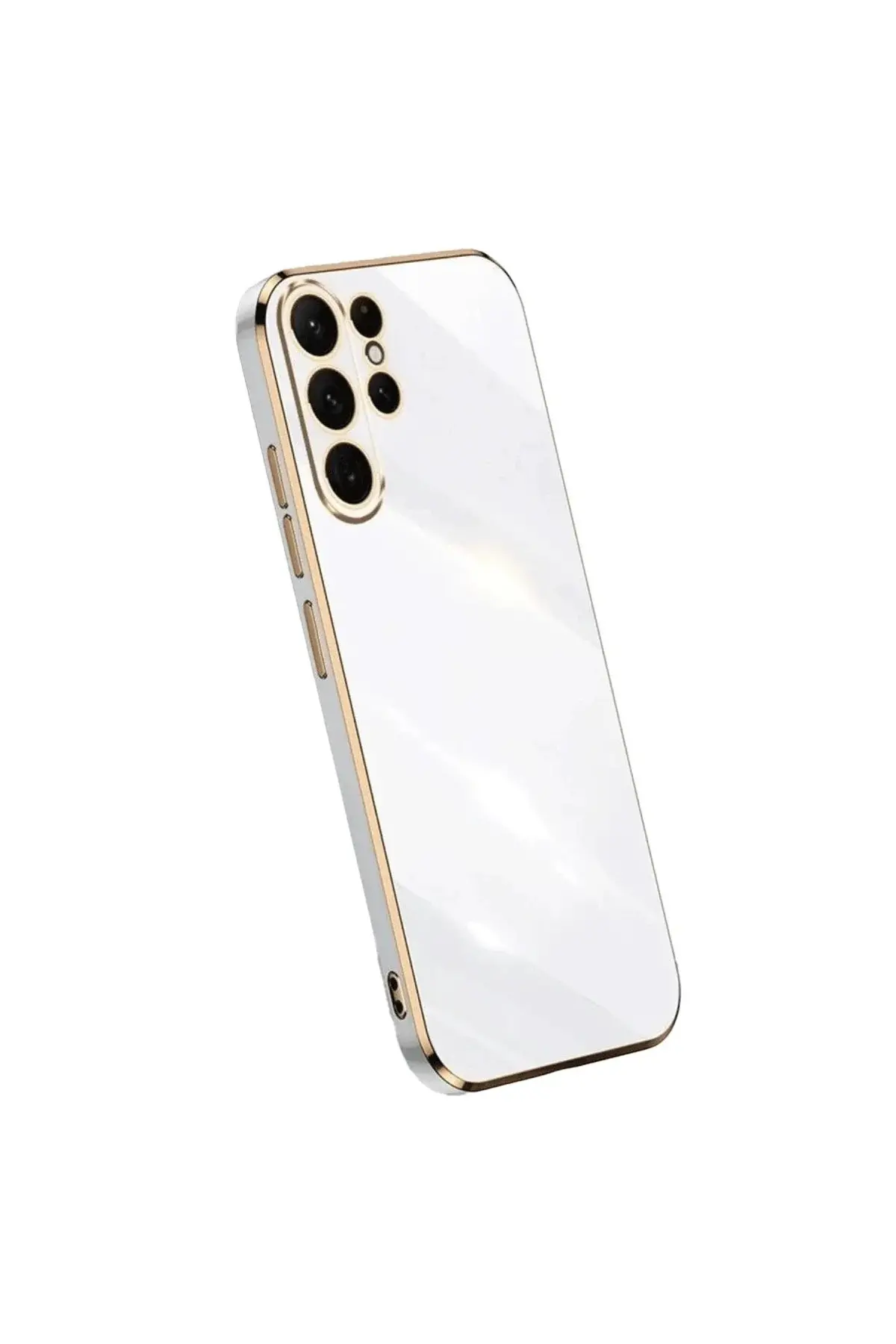 Samsung Galaxy S24 Ultra Kılıf Volet Silikon - Beyaz