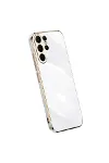 Samsung Galaxy S24 Ultra Kılıf Volet Silikon - Beyaz-1