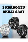 Akıllı Saat Arama Cevaplayan Titreşim Özelliğiyle Bildirim Görebilen-1