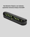 Alünyum Kasa Gri Çevirmeli Araç İçi Telefon Numaratörü-4