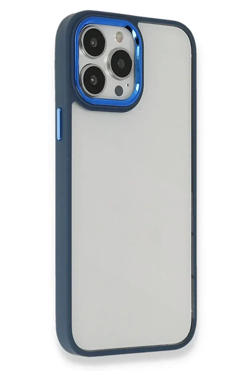Apple iPhone 14 Pro Kılıf Dora Kapak - Mavi