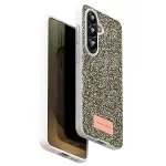 Onegif Samsung Galaxy A17 5g Bright Simli Kapak - Gold-1