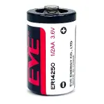 Eve Er14250 1/2aa Size 3.6v 1200 Mah Şarjsız Li-socl2 Lithium Pil-1