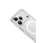 Apple İphone 17 Pro Max Kılıf Pc Real Magsafe Kapak - Şeffaf-2