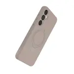 Samsung Galaxy A15 4g Regal Magsafe Standlı Kapak - Çöl Titanyum-3
