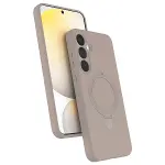 Samsung Galaxy A15 4g Regal Magsafe Standlı Kapak - Çöl Titanyum-1