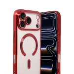 Apple İphone 17 Pro Max Kross Magneticsafe Kapak - Kırmızı-2