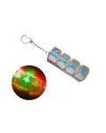 Işıklı Klavye-Stres Giderici Anahtarlık - BLUE SWİTCH-4