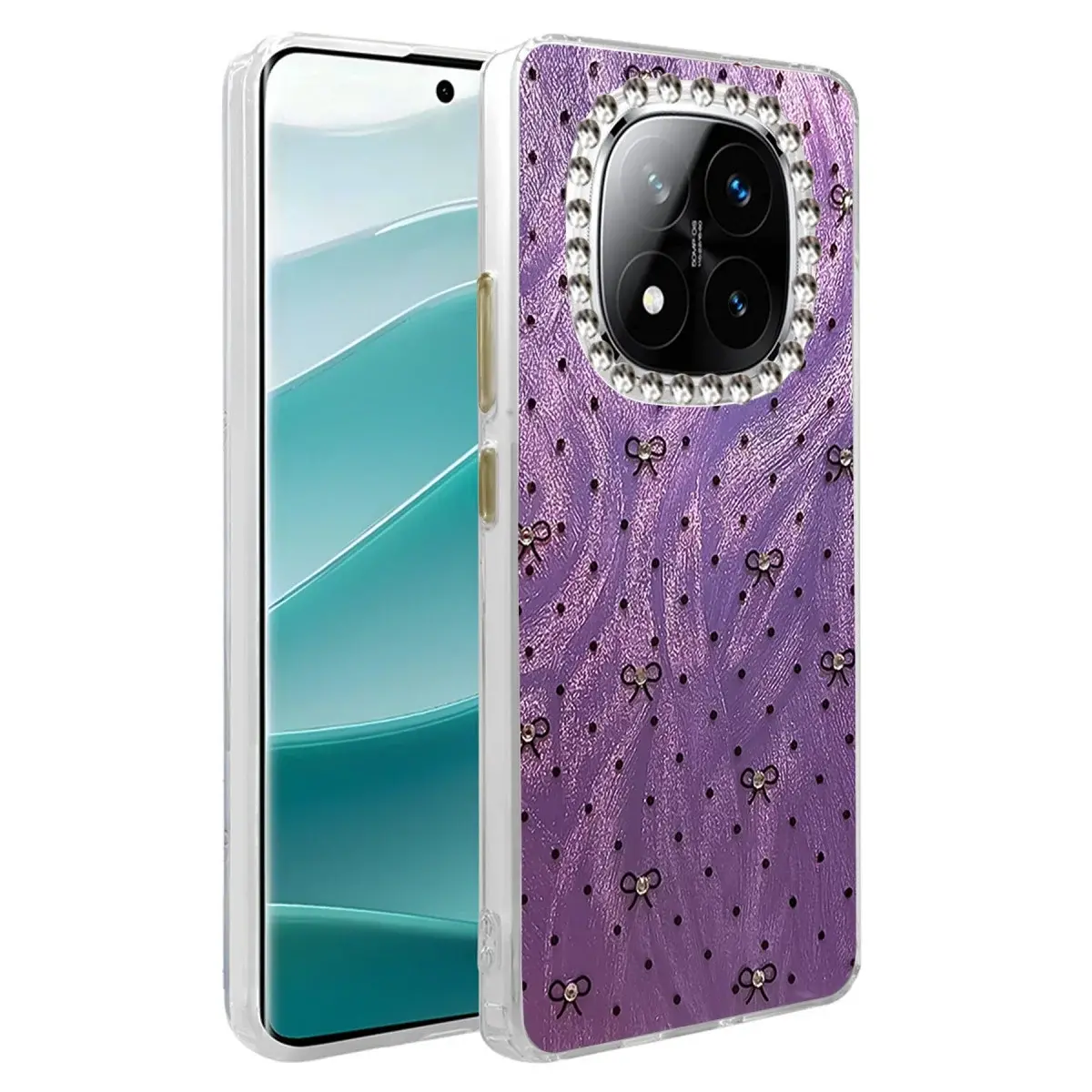 Xiao Red Note 14 Pro 4g Kılıf Blade Aynalı Desenli Kapak - Desen 2
