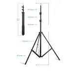 2.1 Tripod Stand Led Işık İçin-2