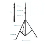 2.1 Tripod Stand Led Işık İçin-3