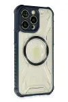 Apple iPhone 14 Pro Max Kılıf Prag Magneticsafe Kapak - Lacivert-2