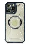 Apple iPhone 14 Pro Max Kılıf Prag Magneticsafe Kapak - Lacivert-1