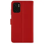 Xiao Note 10 Trend S Plus Kapaklı Kılıf - Kırmızı-1