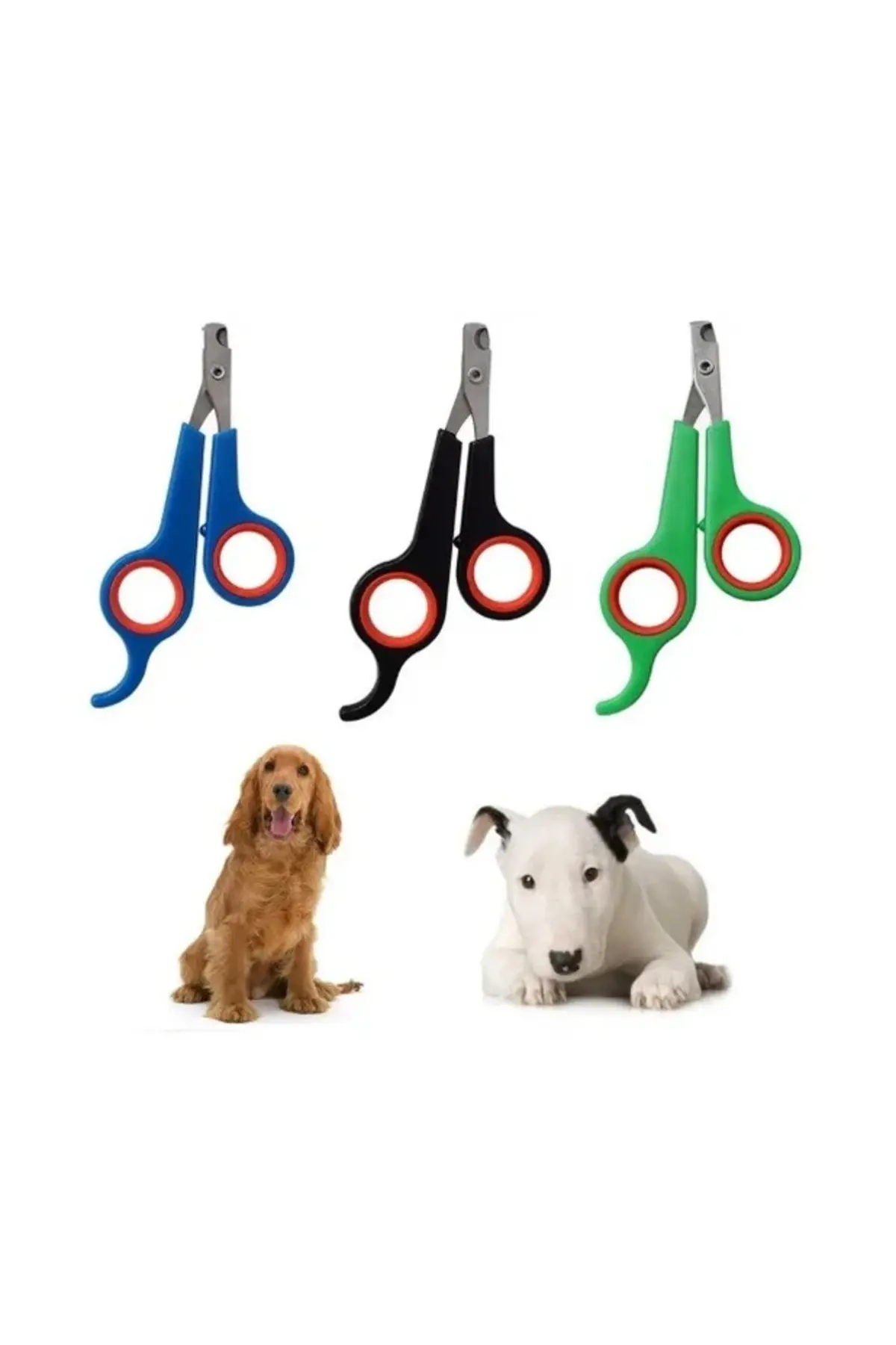 Kedi Köpek Tırnak Makası Renkli Poşetli