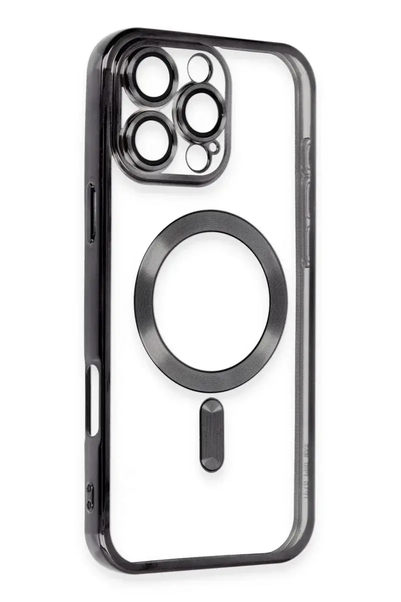 Apple iPhone 16 Pro Max Kılıf Kross Magneticsafe Kapak - Siyah