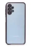 Samsung Galaxy A13 4G Kılıf Razer Lensli Silikon - Mor-1