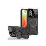 Xiao Red 12c Kılıf Joy Lens Standlı Kapak - Siyah-1