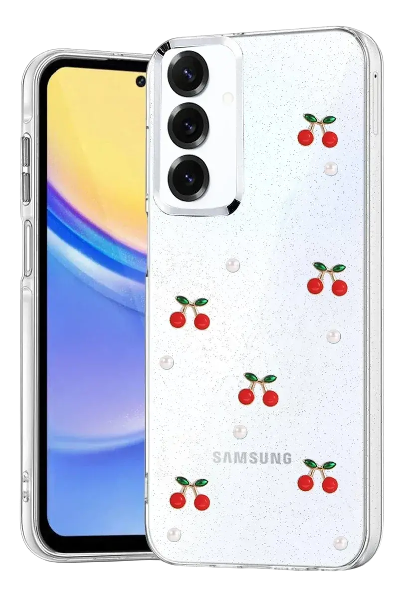 Samsung Galaxy A24 4G Fiyonk Desenli Kapak - Desen 9