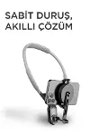 360 Derece Ayarlanabilir Boyun Askılı Manyetik Telefon Tutucu-6