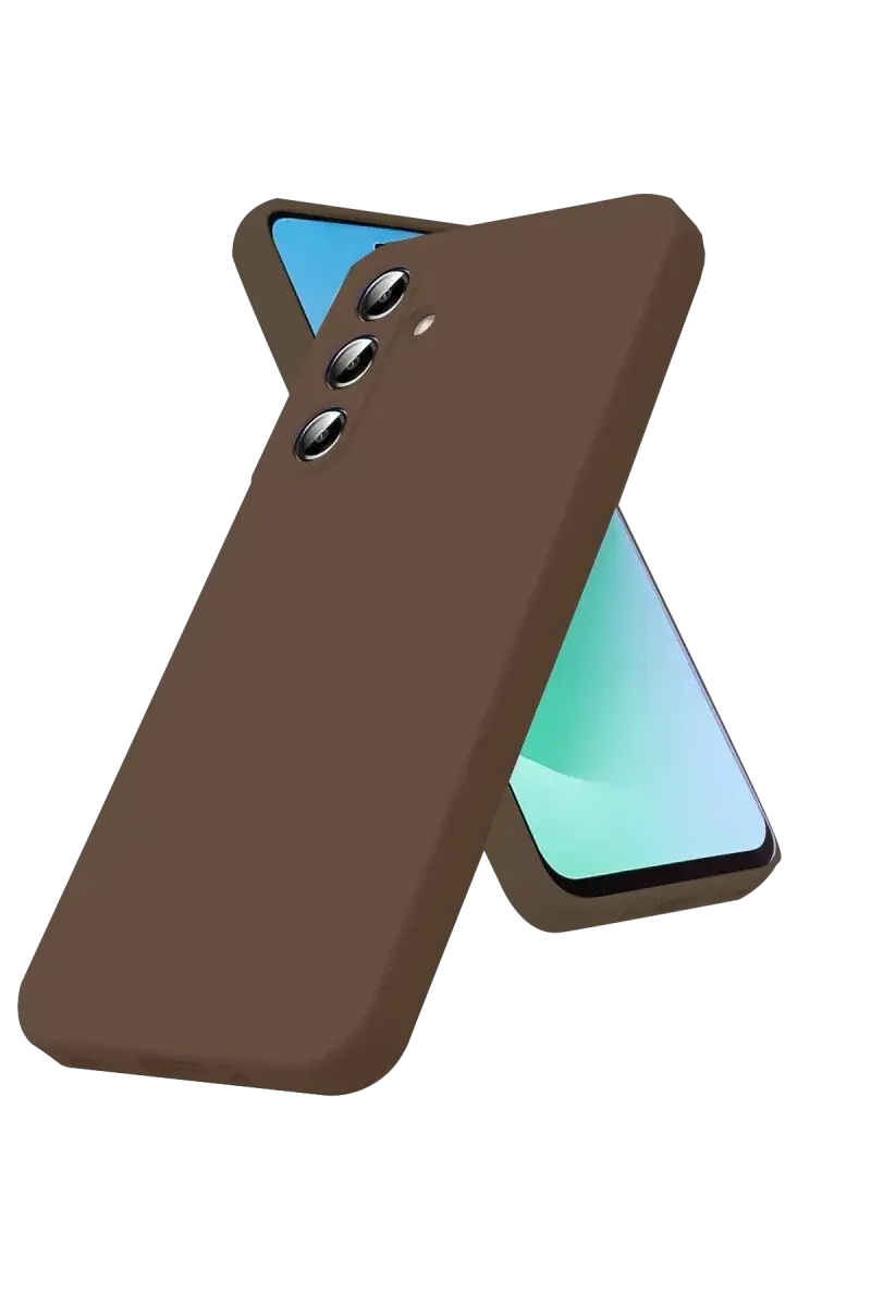 Samsung Galaxy S25 FE First Silikon - Kahverengi