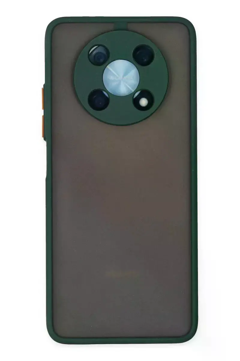 Huawei Nova Y90 Kılıf Montreal Silikon Kapak - Yeşil