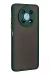 Huawei Nova Y90 Kılıf Montreal Silikon Kapak - Yeşil-2