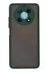Huawei Nova Y90 Kılıf Montreal Silikon Kapak - Yeşil-1