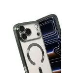 Apple İphone 17 Pro Max Kross Magneticsafe Kapak - Koyu Yeşil-3