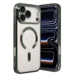 Apple İphone 17 Pro Max Kross Magneticsafe Kapak - Koyu Yeşil-1