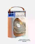 Taşınabilir Mini Klima Fan 3’ü 1 Arada Soğutucu, Nemlendirici ve Gece Lambası-3