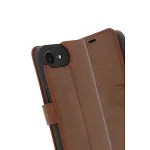Apple İphone 16e Kılıf Trend S Plus Kapaklı Kılıf - Taba-2