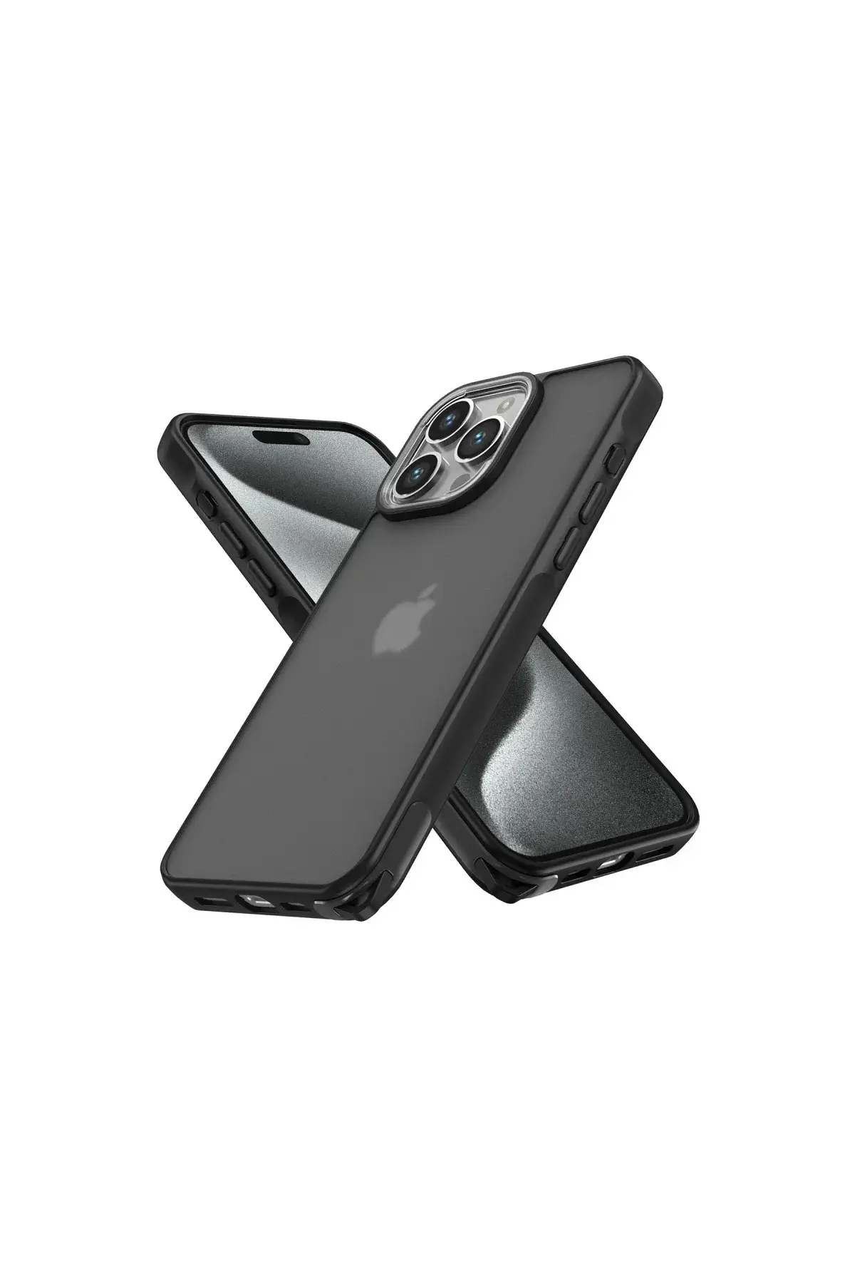 Apple iPhone 14 Pro Max Kılıf Elegant Kapak - Siyah