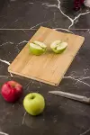 Bambu Kesme Tahtası Sunum Tahtası 20x30-1