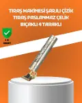 4 Başlıklı Suya Dayanıklı Saç Kesme Makinesi-1