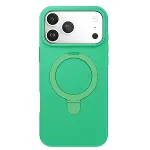 Apple İphone 17 Pro Regal Magsafe Standlı Kapak - Yeşil-2
