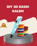Çocuklar İçin Güvenli 3D Yazıcı Kalem-1