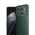Xiao 15t Pro Auto Focus Karbon Kapak - Koyu Yeşil-2