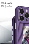 Apple iPhone 14 Pro Kılıf Crew Desenli Kapak - Köpek-3