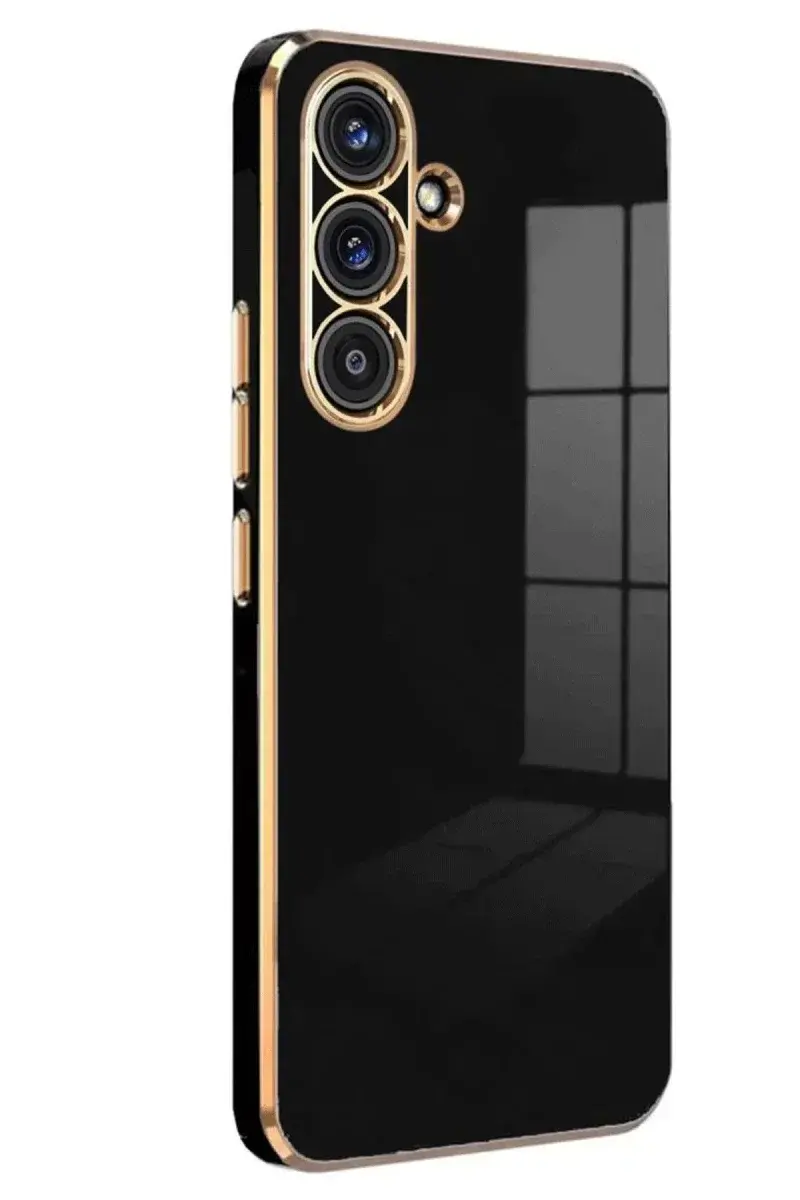 Samsung Galaxy S25 Plus Kılıf Volet Silikon - Siyah