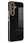 Samsung Galaxy S25 Plus Kılıf Volet Silikon - Siyah-1