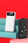 Powerbank 20.000 Mah LCD Ekran USB Lightning Type-C Uyumlu İOS ve Android-4