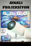 130 İnç Geniş Ekran ve 4K Destekli Full HD Projeksiyon Cihazı-1