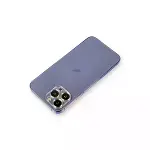 Apple iPhone 12 Pro Max Metal Kamera Lens Koruma Cam - Gold-3
