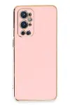 One Plus 9 Pro Kılıf Volet Silikon - Pembe-1