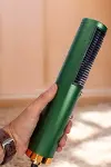 Fön Tarak Saç Düzleştirici Üflemeli Fön Makinesi Sıkı Dişli Taşınabilir-3