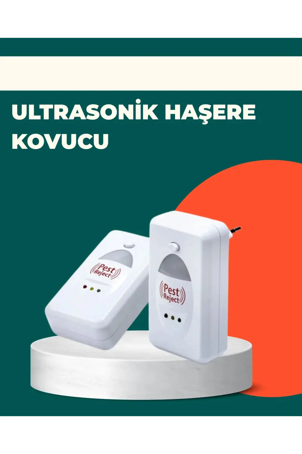 Geniş Alan Kapasiteli Sessiz Enerji Tasarruflu Haşere Kovucu