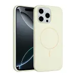 Joko Apple İphone 15 Pro Max Kılıf Jully Magsafe Kapak - Bej-1